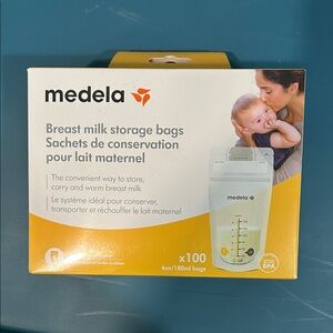 Unopened Box of Medela Breast Milk Storage Bags